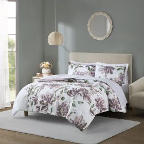 Twin Floral Comforter Set with Bed Sheets