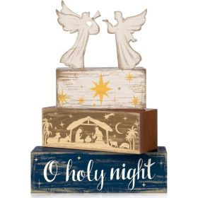4 Pack Christmas Angel Table Decorations, Festive Holiday Angel Figurines For Tabletop, Mantel, Shelf, Dining Room & Home Decor (Option: MULTI)